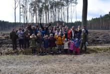 Sadzenie lasu z mieszkańcami- Bełchatów